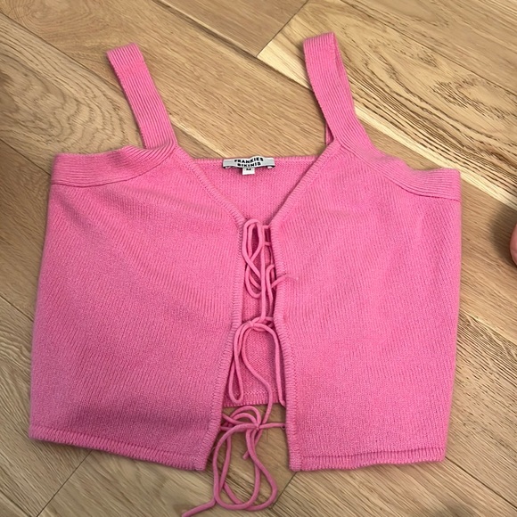 Frankies bikinis cashmere top - Picture 2 of 8